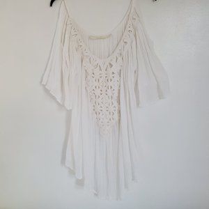 Jen's Pirate Booty Dahlia Tunic - White